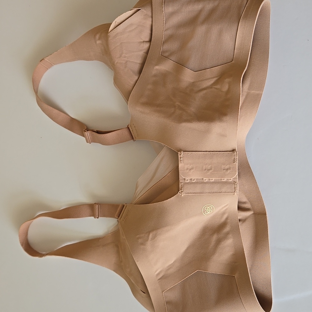 Honeylove Liftwear Crossover Bra Nude Sand Size 34D/34DD (E) - Picture 3 of 5